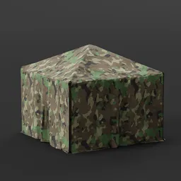 Woodland Camo Canopy