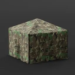 Woodland Camo Canopy