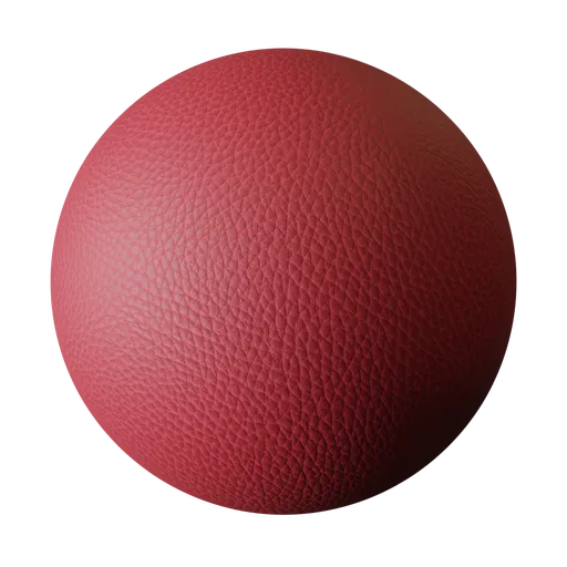 BULL LEATHER Berry Red