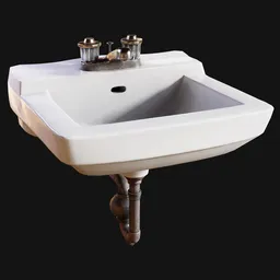 Vintage Hanging Wall Sink
