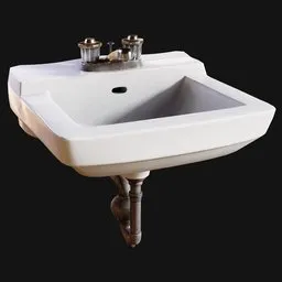 Vintage Hanging Wall Sink