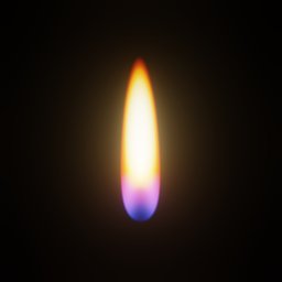 2d Animated Procedural Candle Flame