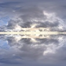 Infinite Real Sky - Puffy Cloud Day