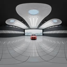 Car Studio HDRI FREE