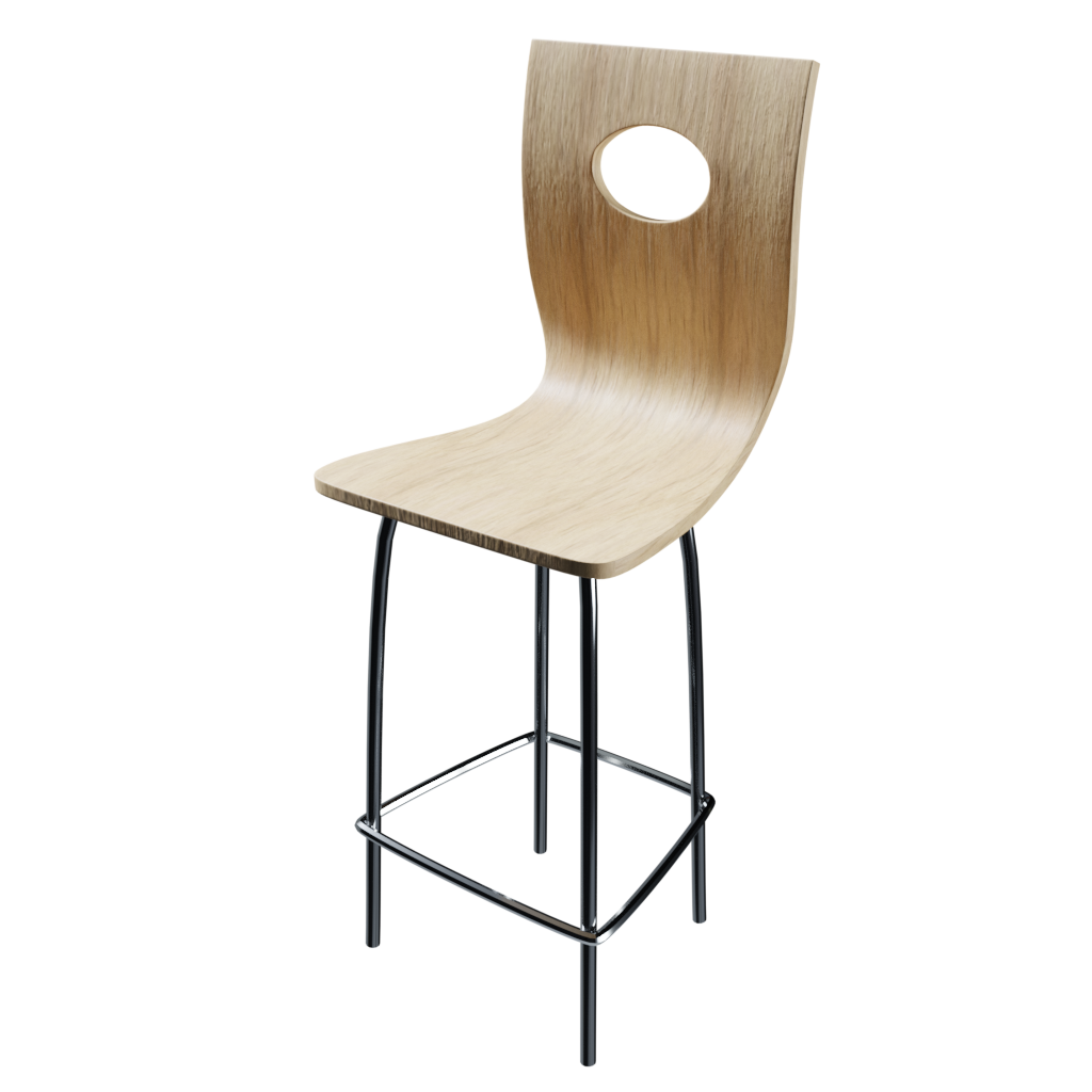Kitchen Stool Bar chairs models BlenderKit