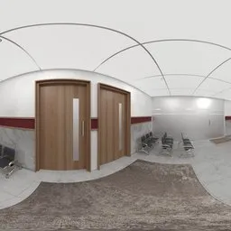Waiting Area Interior HDRI