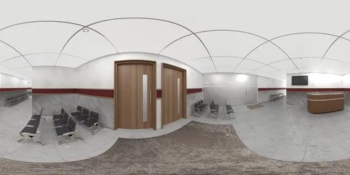 Waiting Area Interior HDRI