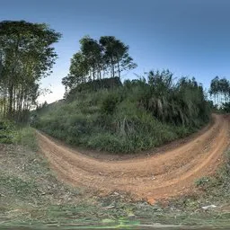 Sunset Red Dirt Road 17k