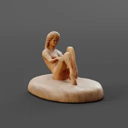 Reclining Woman Sculpture