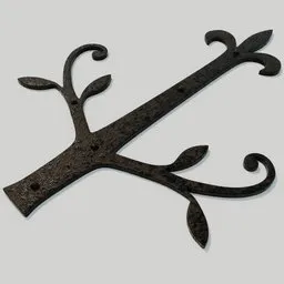 Wrought Iron Hinge