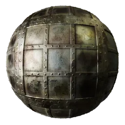 Metal Rivets Oiled Panels