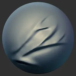 ER_Fabric Brush Deep Pinched Fold