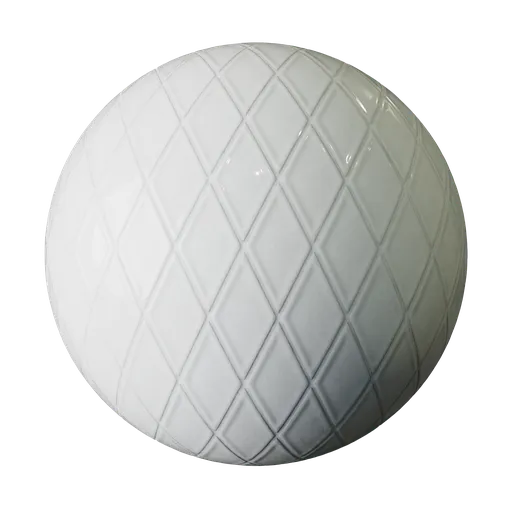 Hishi Tile 100×200mm White