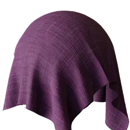 Purple Fine Woven Fabric