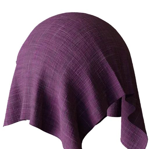 Purple Fine Woven Fabric