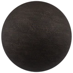 Striped Fabric Brown