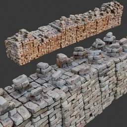 Stacked Bricks