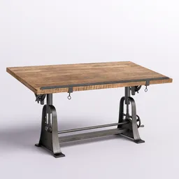 Industrial Adjustable Table
