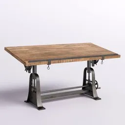 Industrial Adjustable Table