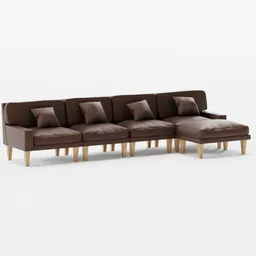 Sofa Modula Sectional Leather