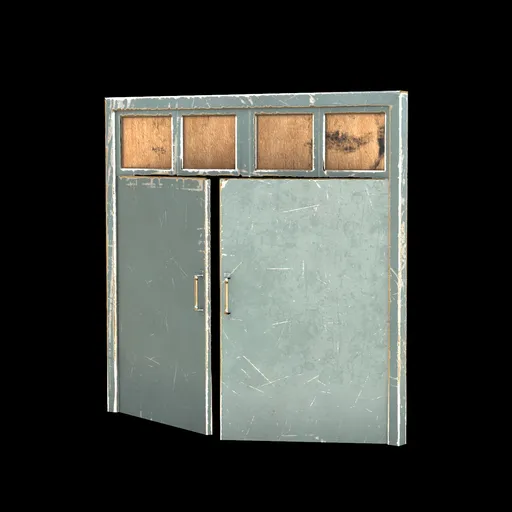 Metal door