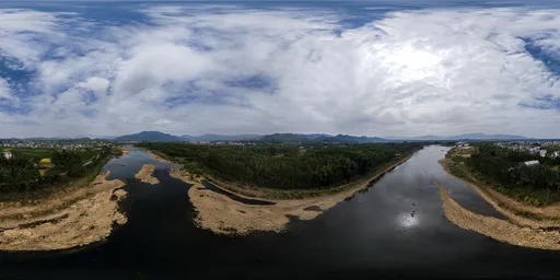 Cloudy River