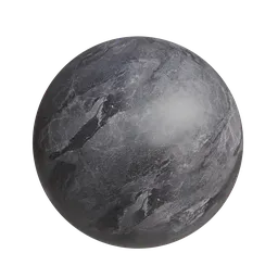 Black & grey porcelain marble
