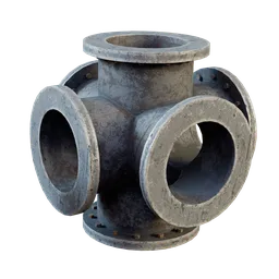 Pipe 6Way Joint