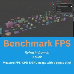 Benchmark FPS & Vram refresher helps reduce crashes