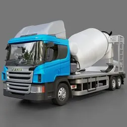 Scania P440 Concrete Truck 2013