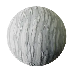 White Stylized Sculpted Plaster