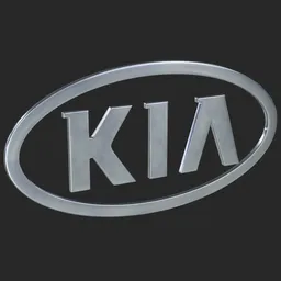 KIA Logo 3d model