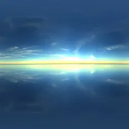 Infinite Horizon Sky Reflection