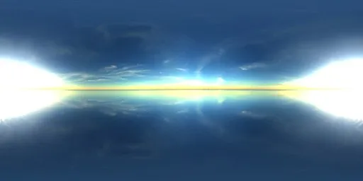 Sky Reflection in sea