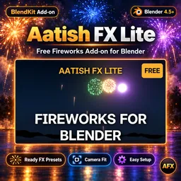 Aatish FX Lite – 3D Fireworks