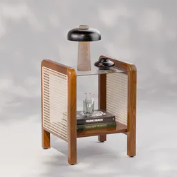 Side Table Rattan