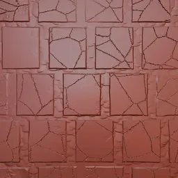 Cracked Stone Tiles