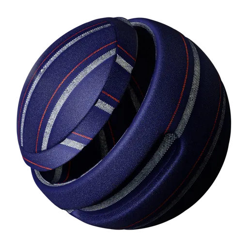 Striped Satin Fabric