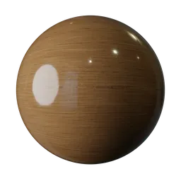 Polished Walnut Wood