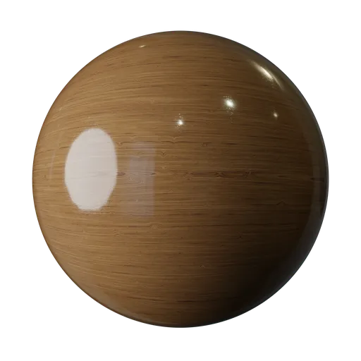 Polished Walnut Wood