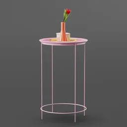 Pink Table