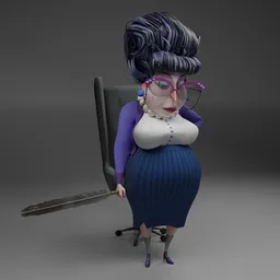 Libratian stylised animated