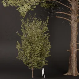 SJ-Realistic Pine Tree