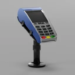 Card Payment Terminal Machine Rig