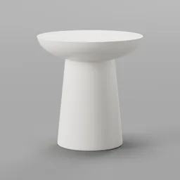 Minimalist Beige Coffee Table