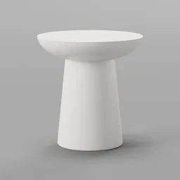 Minimalist Beige Coffee Table