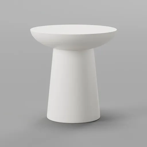 Minimalist Beige Coffee Table
