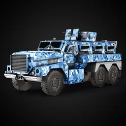 EM Military Vehicle | Rigged |