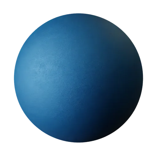 High-quality PBR blue plastic texture suitable for 3D rendering in Blender and other 3D applications.