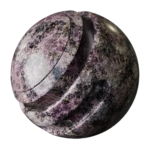 Amethyst Heather Granite